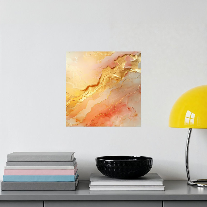 Akur No Frame Print on Canvas, 25.4 cm H  x 25.4 cm W