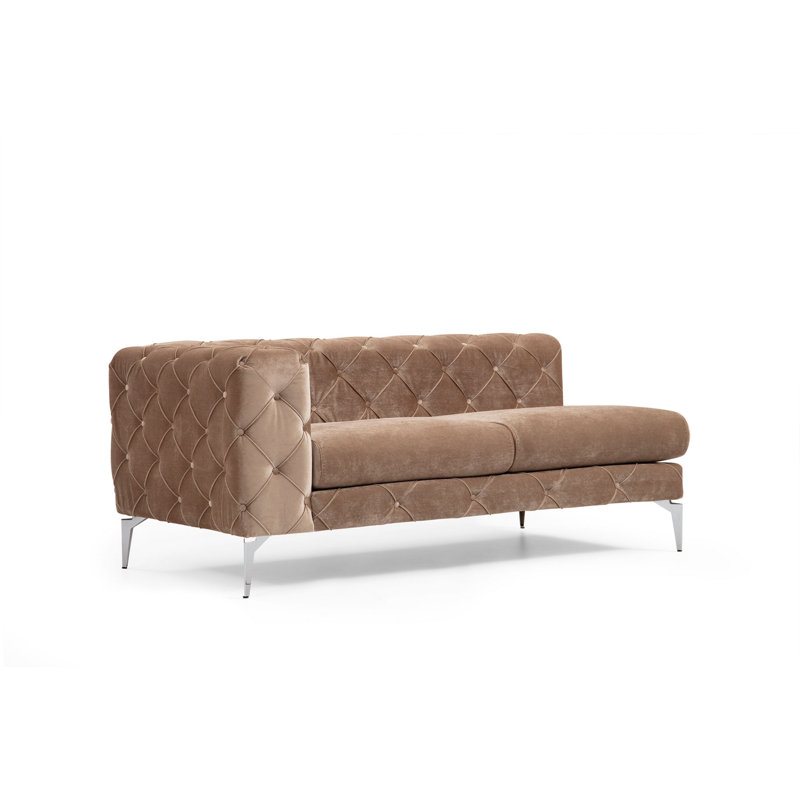 Canapé modulaire rembourré 135,4 po Fawnlily