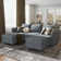Manusite Modular Reversible Sectional Sofa Upholstered Sofa Couch with Chaise