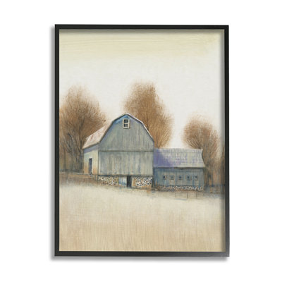 " Vintage Farm Barn Stable Neutral Autumn Tones " by Timothy O' Toole