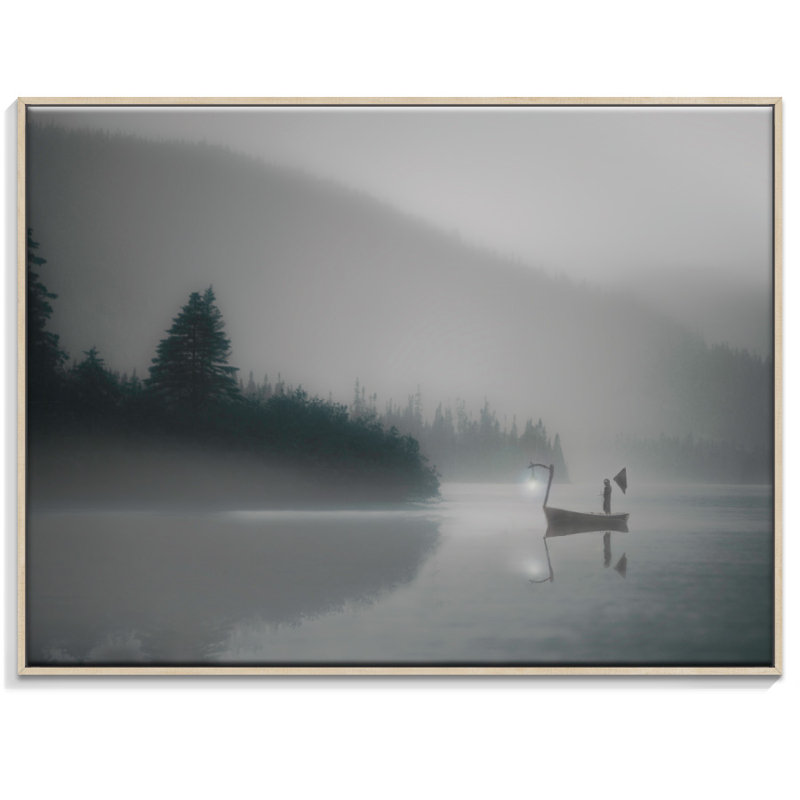 Print on Canvas, 102cm H x 152cm W, Timber Floater Frame