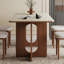 Ensemble de table de salle à manger et de chaises en pierre durable-109469964