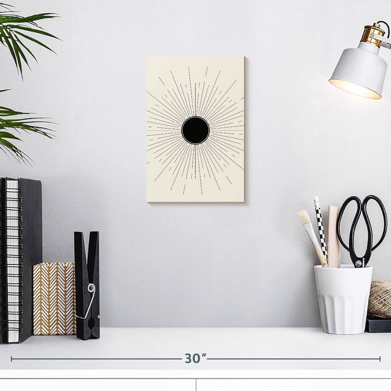 Adella Boho Sun I, 12" H x 8" W