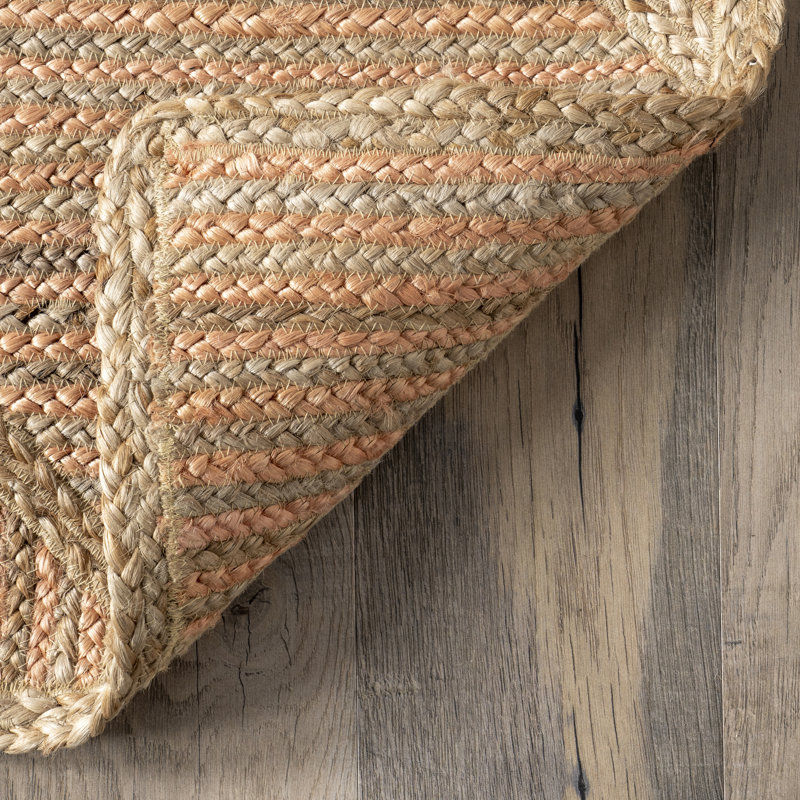 Errika 5' x 8' Natural Jute Moroccan-Inspired Area Rug