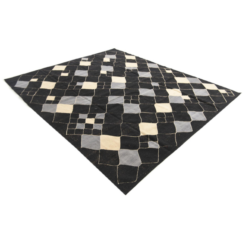 Tapis noir Jessen