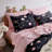  Space Rocket Reversible Duvet Cover Set-148893440-148893689