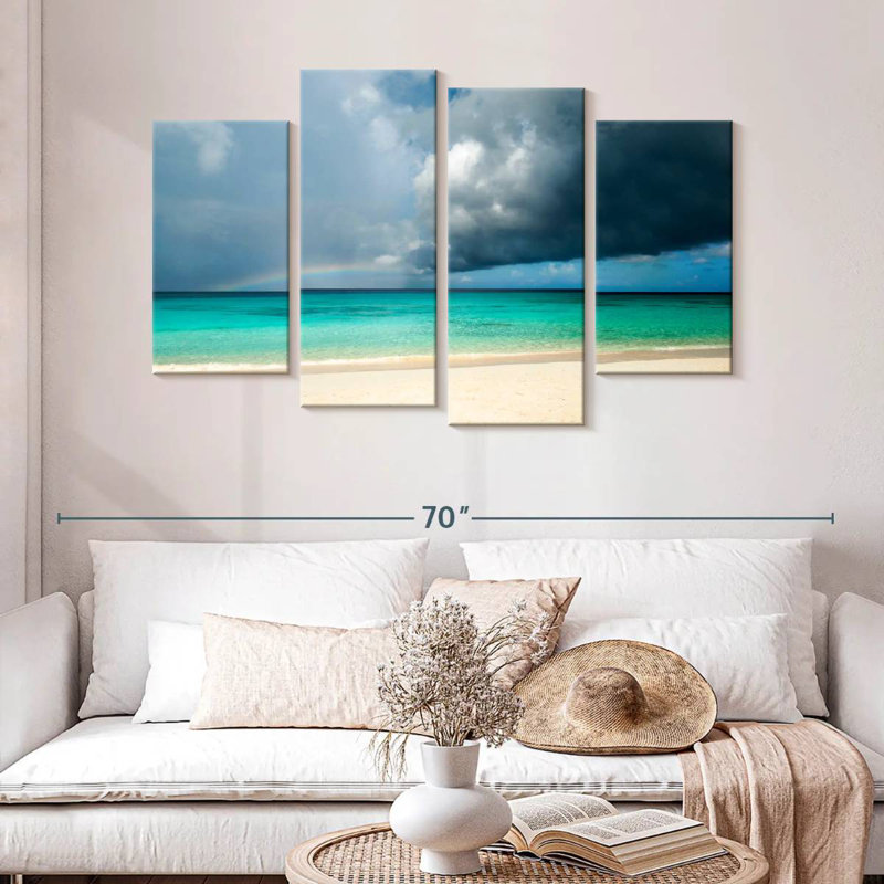 Gillard Ocean Cloudscape Rainbow, H 32 po x l 52 po