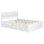 Full Bed Frame With Twin Trundle And 2 Efficient Storage Drawers Gloss Modern Practical Space High-1748115219