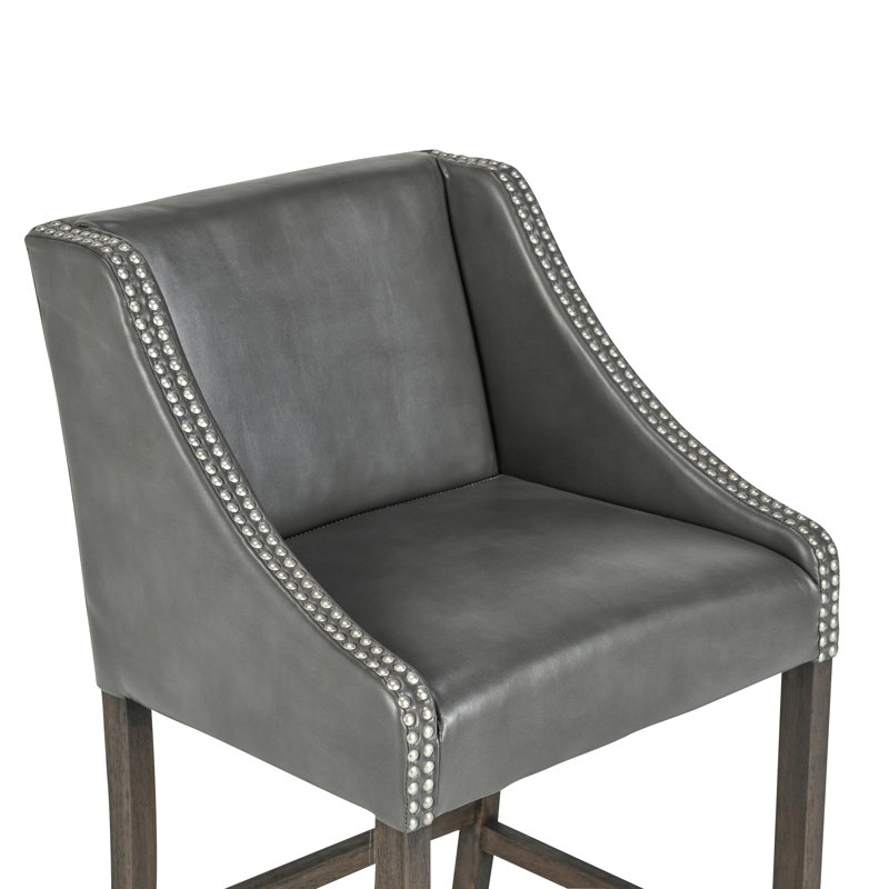 Tabouret de bar et de comptoir Len, Tabouret de comptoir (assise de 24 po de hauteur)