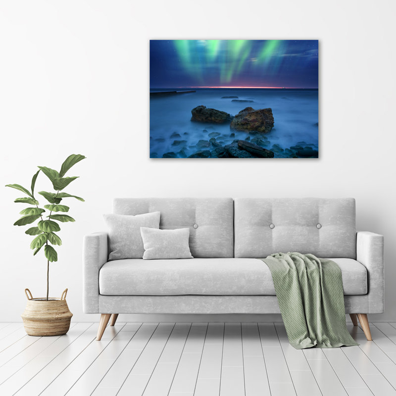 Aurora Borealis - No Frame Print on Glass