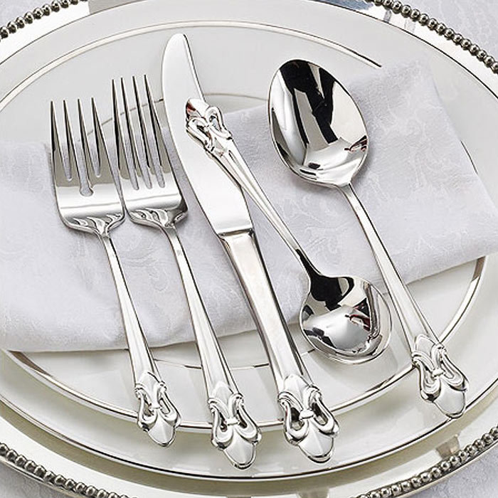 Ophelia & Co. Cinderford Stainless Steel Flatware Set - Service for 4