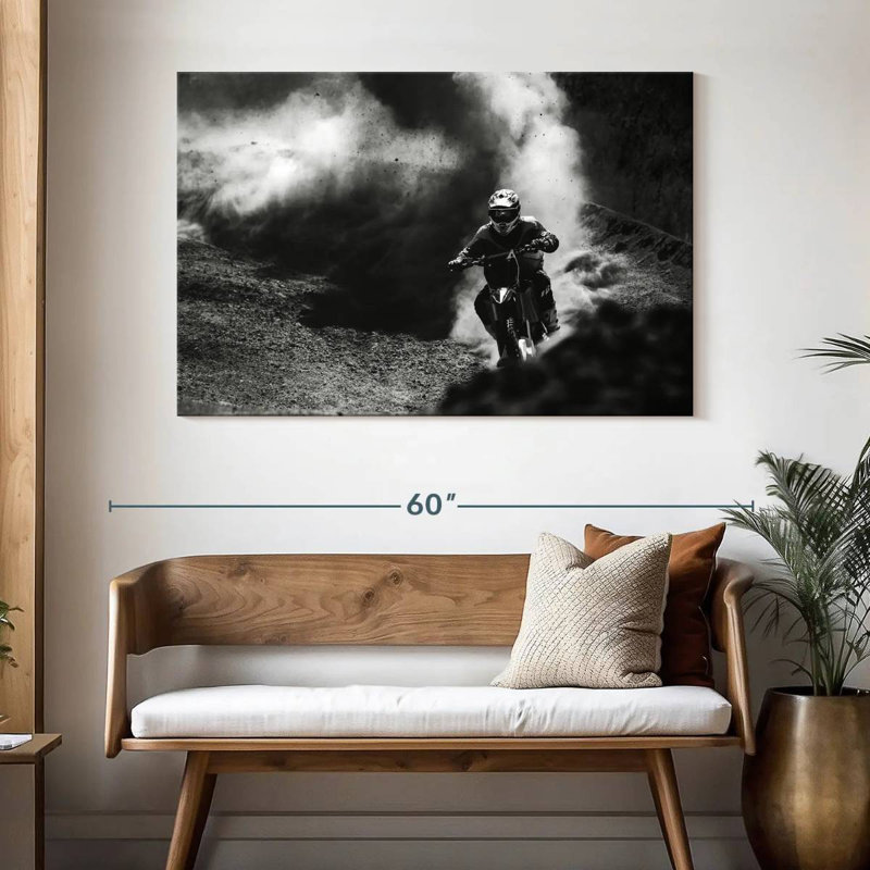 Sirci Motocross BW, H 32 po x l 48 po