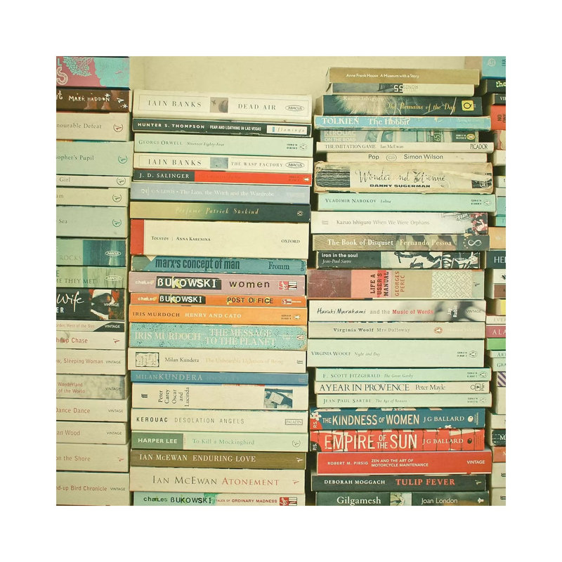 Bookworm par Cassia Beck - Photographie sur toile tendue, H 12 po x l 12 po x P 0,75 po