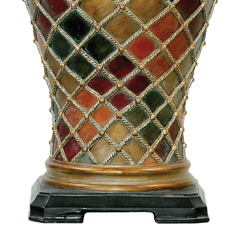 Multicolore lampe de table 1 lumière de 30 po de hauteur Joseph