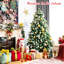 Arbre de Noël 72 '84' 'régulier vert en PVC artificiel-803466960