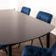 Rivanna Extendable Metal Base Dining Table-301800620