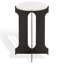 Table d'appoint en métal Tayanna