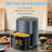 Air Fryer, 6-Quart With Viewing Window, 12-In-1 Functions - Air Fry, Roast, Reheat, Dehydrate, Bake, Steam-113277236