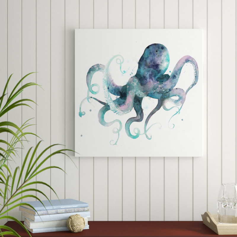 Tentacles II by Grace Popp - Wrapped Canvas Painting, 76cm H x 76cm W