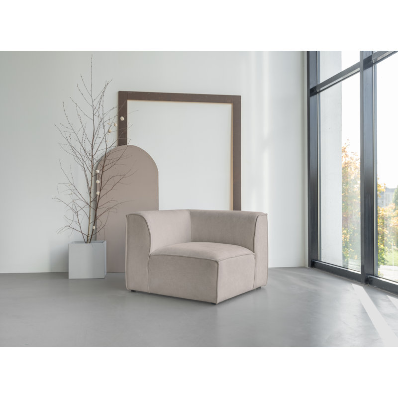 Flex Felix Corner Chair, Dark Beige
