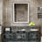 Edlun Backlit and Front light Slope Bathroom Frame Mirror Anti-Fog With Dimmable Light Touch Sensor-1688277044-1688277047