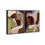 Body Studio Set Abstract Canvas Print by Oliver Gal, Black Frame, 10 x 15-1379783276-1379783279