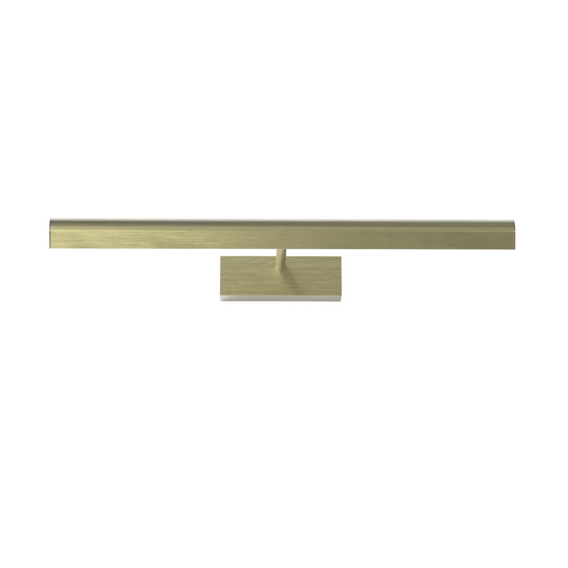 Renoir, Matt Brushed Brass, 2.36" H x 20.47" W x 9.65" D, 612 Lumens