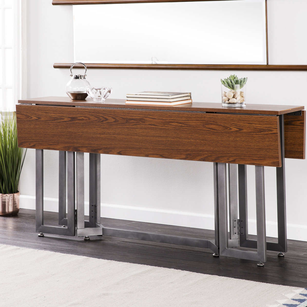 Ivy Bronx Eleanora Drop Leaf Dining Table & Reviews - Wayfair Canada