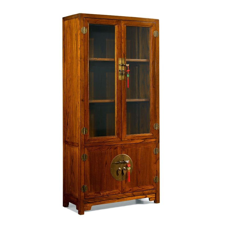 Hangzhou Display Cabinet, Warm Elm