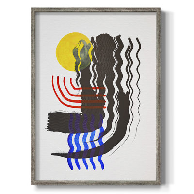 Shifting II, reproduction encadrée - bois massif
