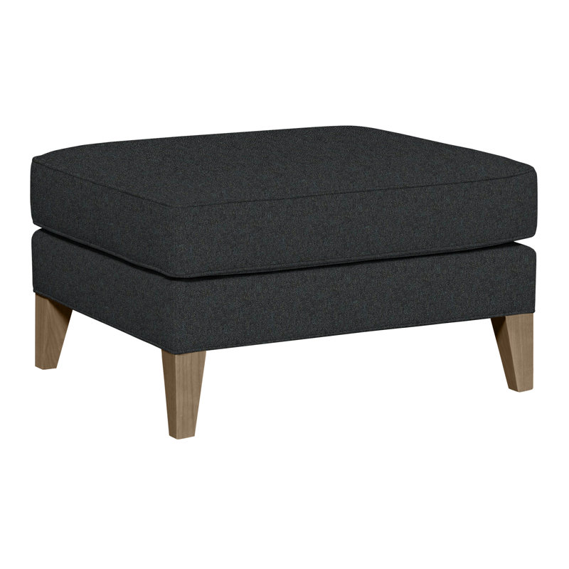 Burlingame Upholstered Ottoman, Hampton, Ian Lagoon