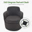 Fauteuil demi-tonneau pivotant Teddy-133228033