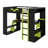 Smart Loft Bed Featuring Built-in Outlets, Multi-Device Charging Hub, and Advanced Cable Management with Ambient Light-1048649374