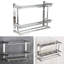 Deihl Stainless Steel Wall Mounted Required Bathroom Shelves