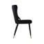 Hartshorne Velvet Dining Chairs - Ergonomic Curved Back with Metal Legs -  Side Chair for Dining Room Kitchen Living Room-1348625286-1411989008-1411989009
