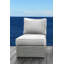 Chaise de patio entièrement assemblée avec coussins-1030957942