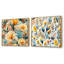 Maina - Ensemble de 2 collages carrés botaniques abstraits-101843692-101843696