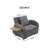 3-In-1 Convertible Sleeper Chair Bed-1954832050