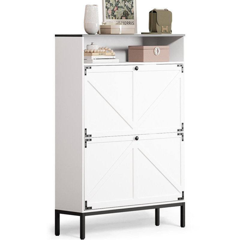 20 Pair Shoe Storage Cabinet
