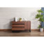 Console en bois noyer brun