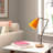 Industrial Table Lamp with Iron Body & Hornbeam Base, 5.5 in Diameter x 20.5 in Height | E27 Socket (Max 40W), 7.1 in Base Plate Diameter | 78.7 in Cable Length | Stylish Solid Color Design for Modern Home & Office Décor-1099775615