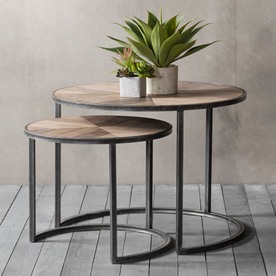 Mercurio 2 Piece Nest of Tables