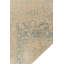 Tapis unique 9 pi 11 po x 13 pi 9 po des années 1940 Rose pâle / ivoire / bleu / taupe