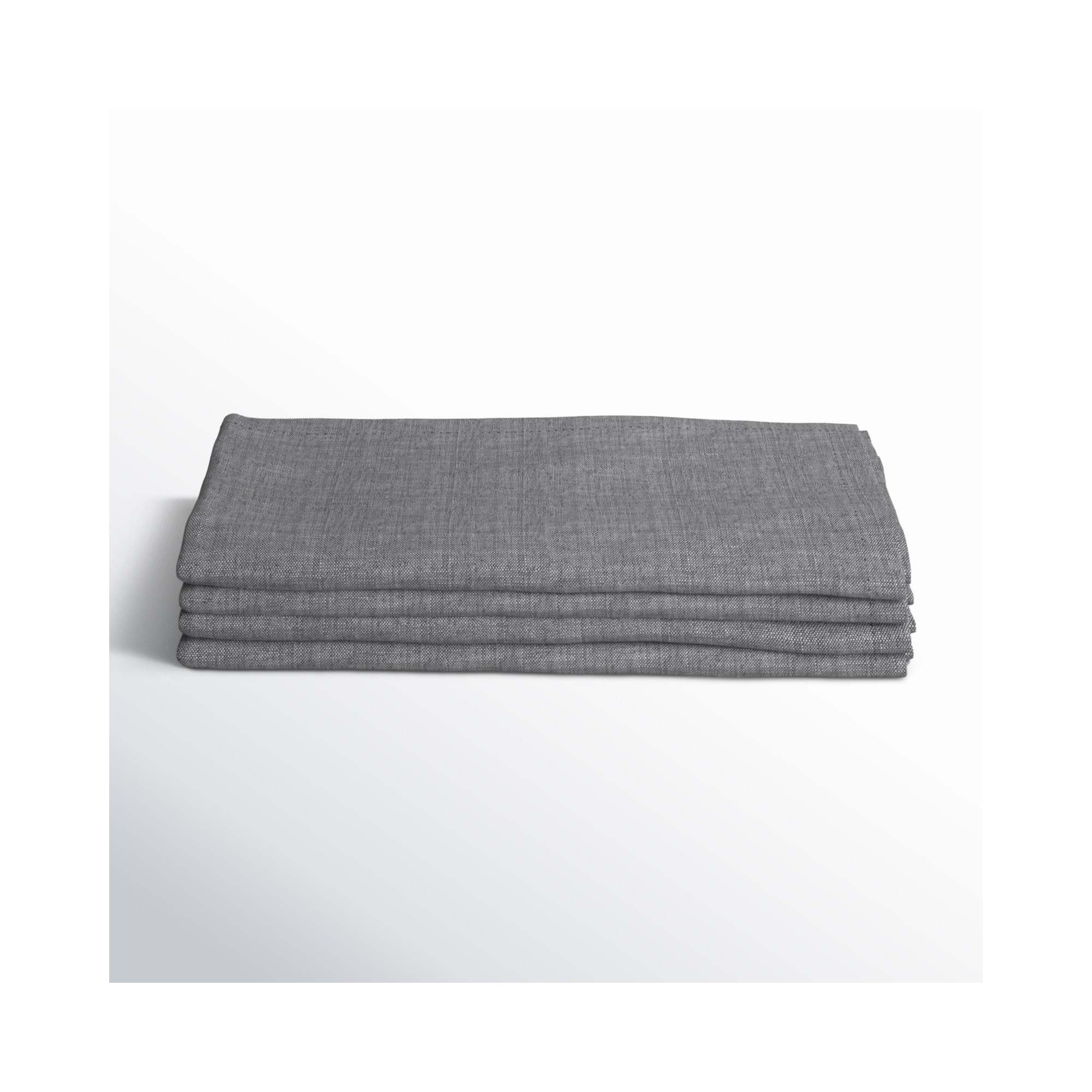 Caron 20" Cotton Napkin, Black