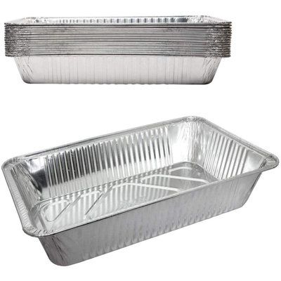 Disposable Aluminum Full Size Medium/Shallow Pans