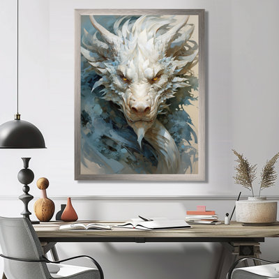 Dragon S Enchanted Realm II - Dragons Framed Canvas Print Wall Art