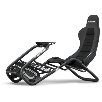 Playseat Trophy Lightweight Carbon Quality Steel Racing Simulator Cockpit with Innovative ActiFit™ Fabric and Open Cockpit Design by Playseat