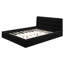 Lit plateforme en tissu d'ameublement-871477687