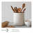 Ceramic / Porcelain Round Utensil Crock