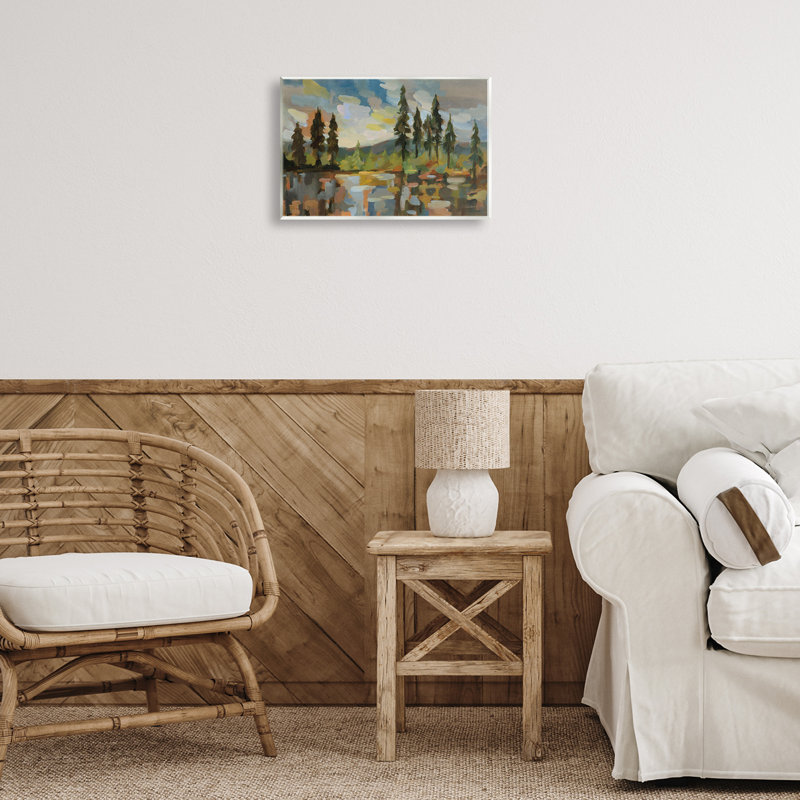 Art mural de haute montagne par Silvia Vassileva, H 10 po x l 15 po